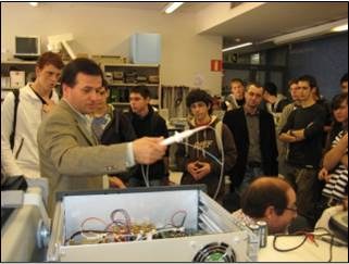 iLabRS. Visita de l'ETSETB i del Laboratori Remot (3).